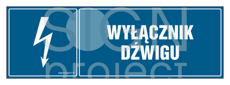 HH025 Wyłącznik dźwigu