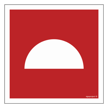 BA005 Set of firefighting equipment - sheet of 12 stickers