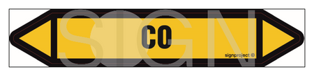 JF084 CO - sheet of 5 stickers