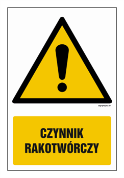 GF004 Carcinogen - sheet of 9 stickers