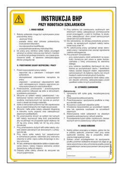 IAA17 Health and safety instructions for glass works