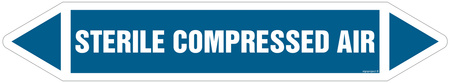JF438 STERILE COMPRESSED - sheet of 5 stickers