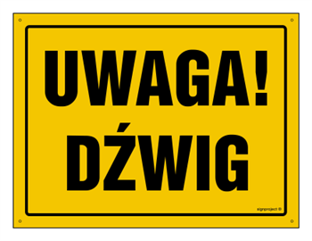 OA058 Attention! Crane