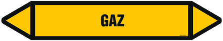 JF526 GAZ - arkusz 5 naklejek