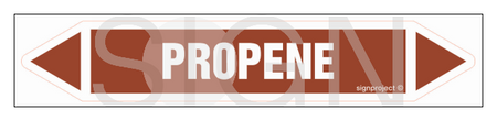 JF360 PROPENE - arkusz 5 naklejek