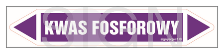 JF239 FOSFOROWY - arkusz 5 naklejek
