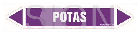 JF334 POTAS - arkusz 5 naklejek