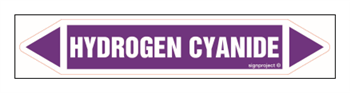 JF223 HYDROGEN CYANIDE - arkusz 5 naklejek