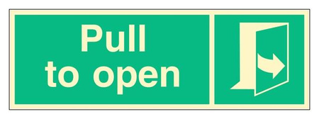 FB180 Pull right to open