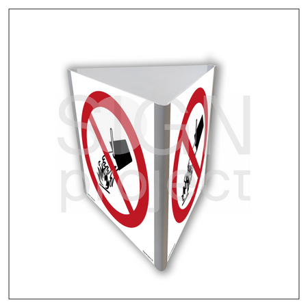 BA803 Forbidden Water Extinguishing (3D Wall)