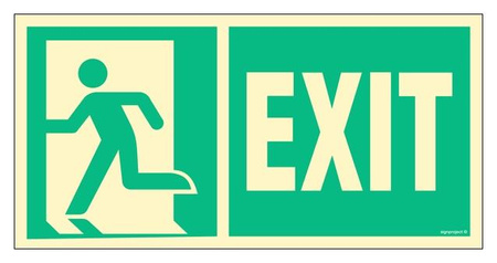 FB185 EXIT left