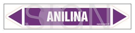 JF029 ANILINA - sheet of 5 stickers