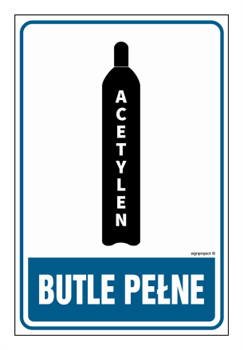 JD006 Full cylinders - acetylene