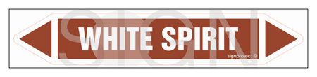 JF474 WHITE SPIRIT - arkusz 5 naklejek