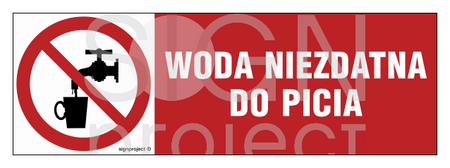 NA005 Woda niezdatna do picia