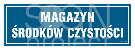 PA373 Magazyn środków czystości