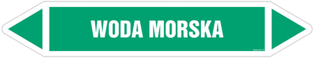 JF491 WODA MORSKA - arkusz 16 naklejek