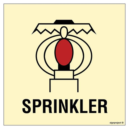 FA045 Space protected by sprinkler