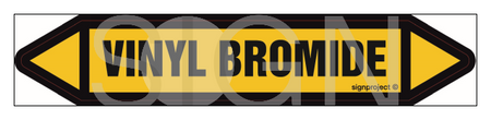 JF467 VINYL BROMIDE - sheet of 5 stickers