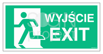 AC076 Exit / EXIT left