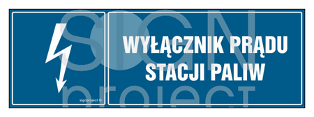 HH020 Wyłącznik prądu stacji paliw
