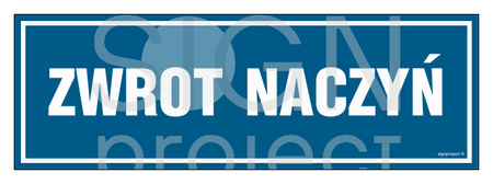 PA097 Zwrot naczyń