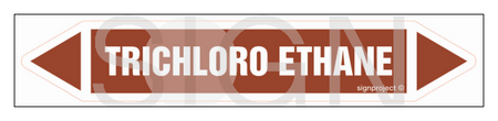 JF456 TRICHLOROE THANE - sheet of 5 stickers