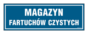 PA346 Magazyn fartuchów czystych