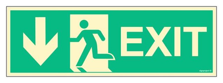 FB159 EXIT down left