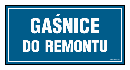 ND007 Gaśnice do remontu