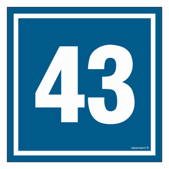 PA443 Number 43