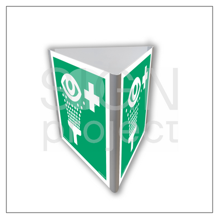 AE811 Eye wash shower (wall-mounted 3D)