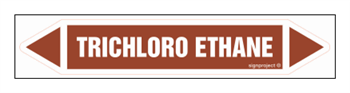 JF456 TRICHLOROE THANE - sheet of 2 stickers