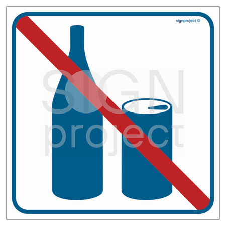 RA503 Drinks prohibited