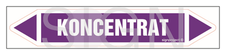 JF237 CONCENTRATE - sheet of 5 stickers