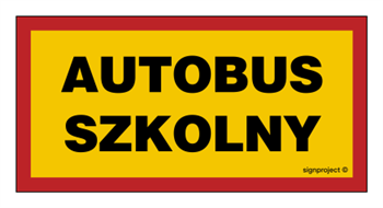 SA049 Autobus szkolny