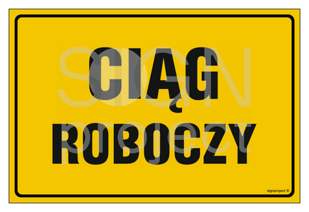 JD010 Ciąg roboczy