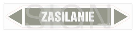 JF520 ZASILANIE - arkusz 5 naklejek