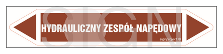 JF215 HYDRAULICZNY ZESPÓŁ NAPĘDOWY - arkusz 5 naklejek