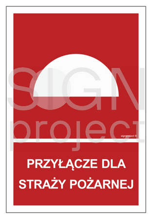 BB023 Przyłącze dla straży pożarnej