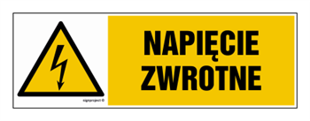 HB012 Napięcie zwrotne - arkusz 8 naklejek - arkusz 8 naklejek