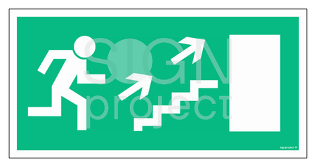 AC020 Emergency exit right up the stairs