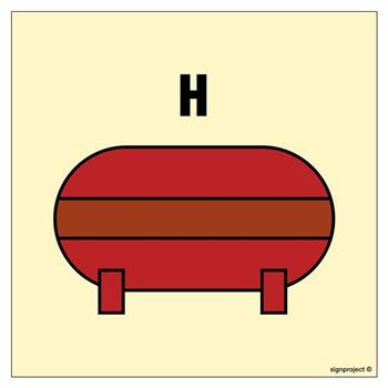 FE072 Fixed Halon equivalent fire extinguishing installation