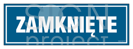 PA094 Zamknięte