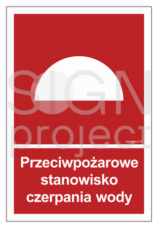 BB008 Przeciwpożarowe stanowisko czerpania wody