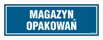PA355 Magazyn opakowań