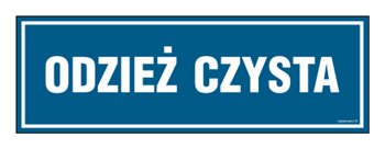 PA328 Odzież czysta