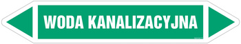 JF487 WODA KANALIZACYJNA - arkusz 5 naklejek