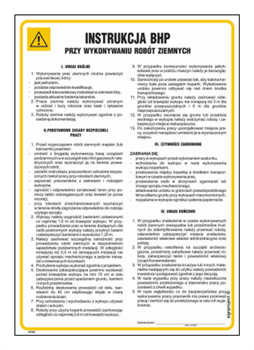IAF08 Health and safety instructions for earthworks