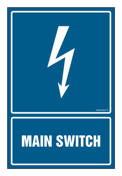 HG056 Main switch - arkusz 9 naklejek